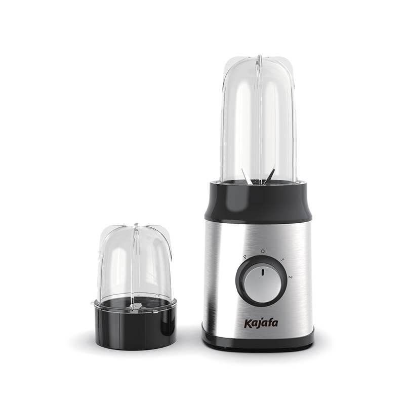 BL212AB Frullatore per alimenti 2 in 1, 4 lame affilate in acciaio inossidabile con 2 velocità, tritaghiaccio, macinacaffè, macinacaffè/spezie e frullatore