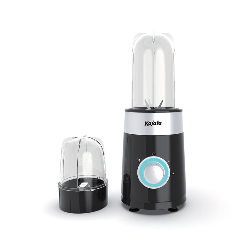 BL218AB Frullatore personale per frullati e frullati, frullatore per frullati e frullatore monodose per bevande proteiche, set frullatore personale per cucina con pulsante di velocità regolabile