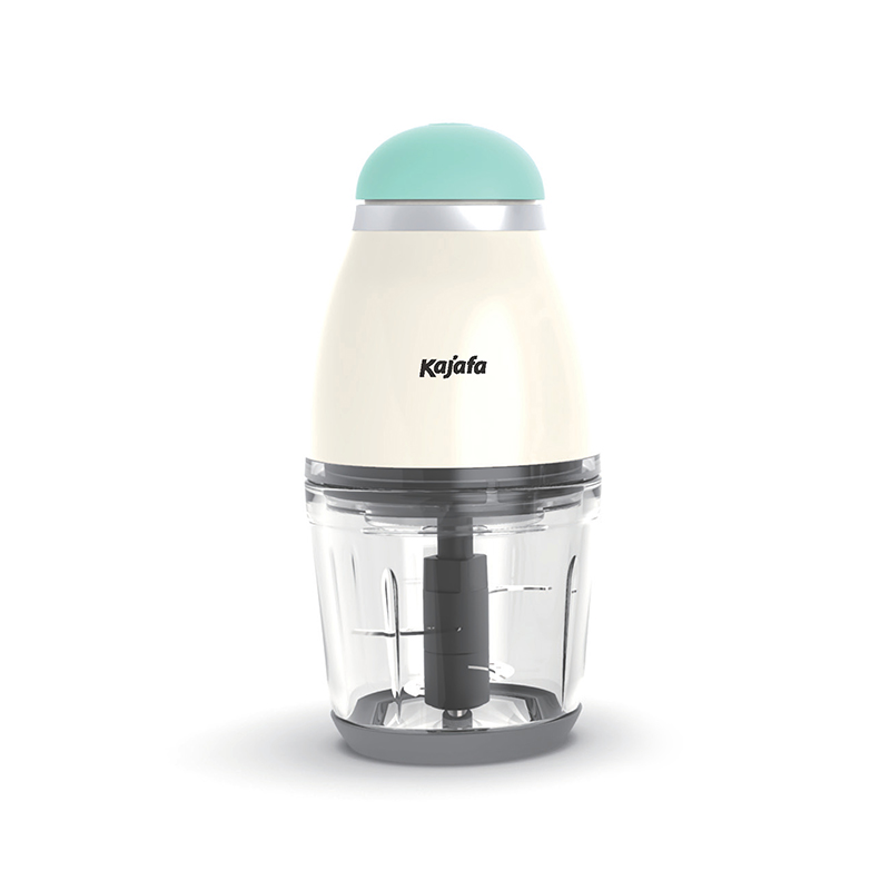 FP138E-G Mini tritatutto da cucina da 500 ml: robot da cucina elettrico, taglierina per frutta e verdura, affettatrice per cipolle, con ciotola in vetro trasparente, taglierina per cipolle