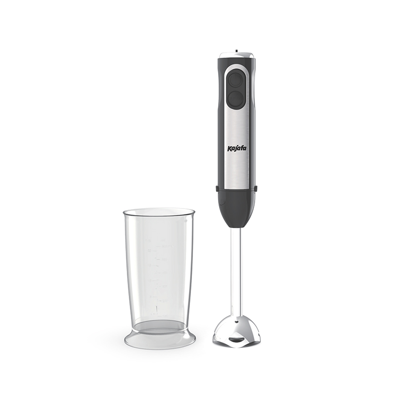 HB818B1 Frullatore a immersione con bicchiere da 600 ml - Potente 500 W - 2 impostazioni di velocità e turbo - Lame in acciaio inossidabile alimentare 304 - Impugnatura ergonomica - Senza BPA