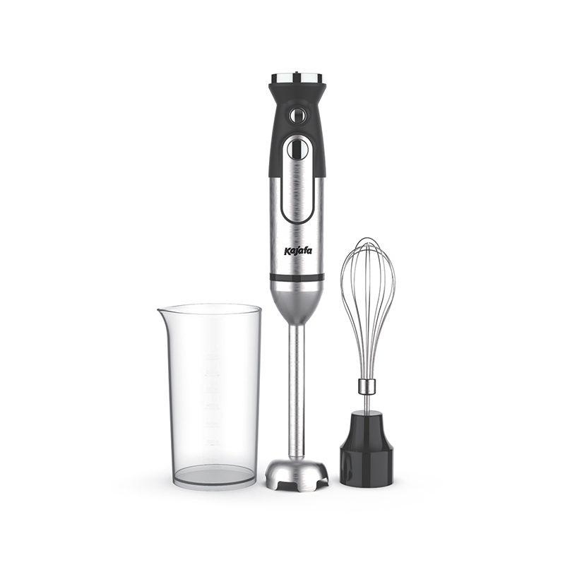 Frullatore a immersione HB835BC, set frullatore a immersione 3 in 1, frullatore a immersione ergonomico da 1000 W, frullatore in acciaio inossidabile con pulsante turbo e 2 lame, bicchiere da 600 ml, frusta per uova, lavabile in lavastoviglie, senza BPA, nero