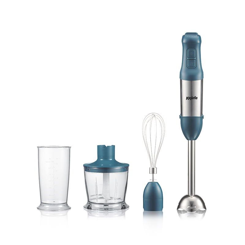HB829BCE Frullatore a immersione Frullatore a immersione 4 in 1, frusta elettrica a 8 velocità con robot da cucina da 500 ml, bicchiere da 600 ml, frusta per uova per pappe, succhi, salse e zuppe 700 W