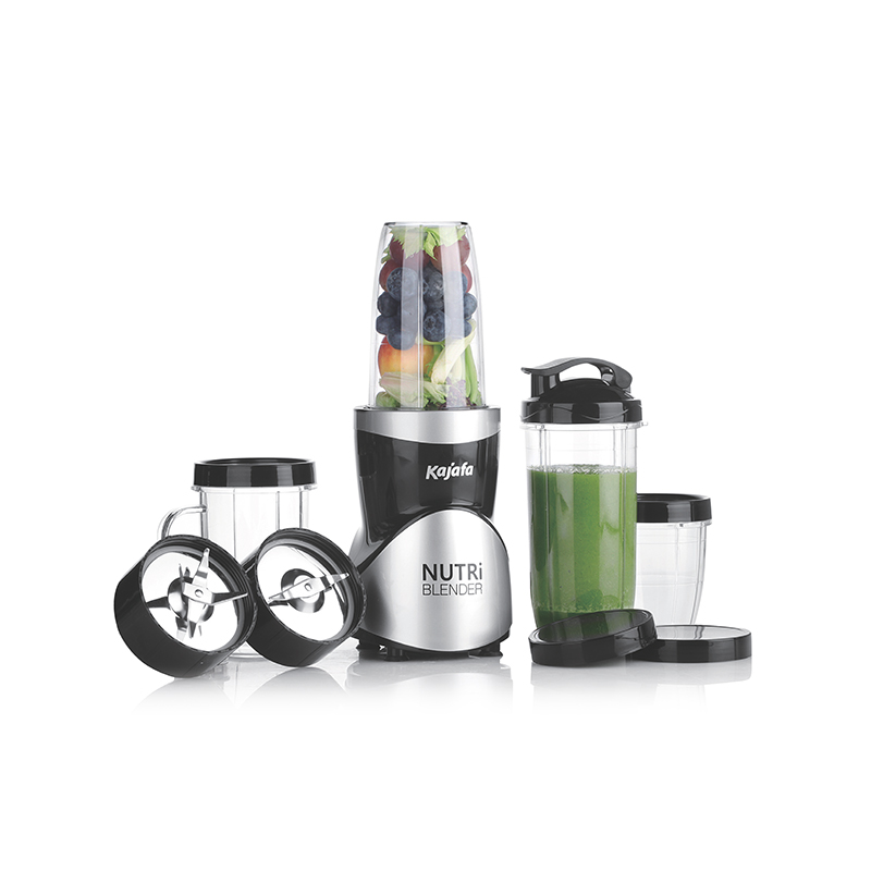 BL3198AB-12PCS Frullatore e frullatore multifunzione da 12 pezzi per spremiagrumi Frutta, miscelatore per frullatore protetto personale, funzione a impulsi