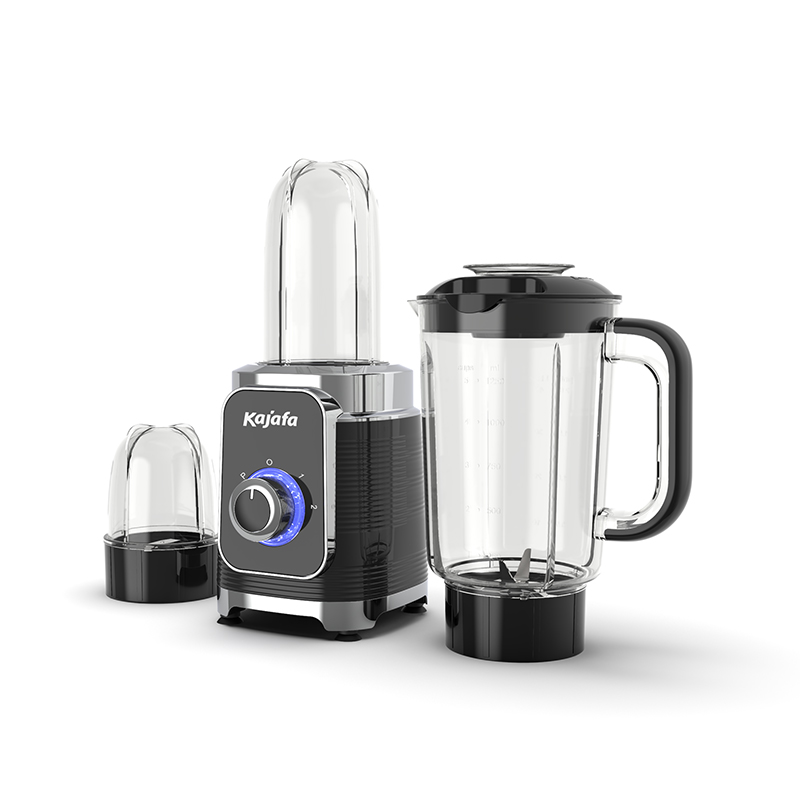 BL215ABD Frullatore 3 i 1 con lame in acciaio inossidabile 1.0L con frullatore e macinacaffè da 500ML, nuovo design