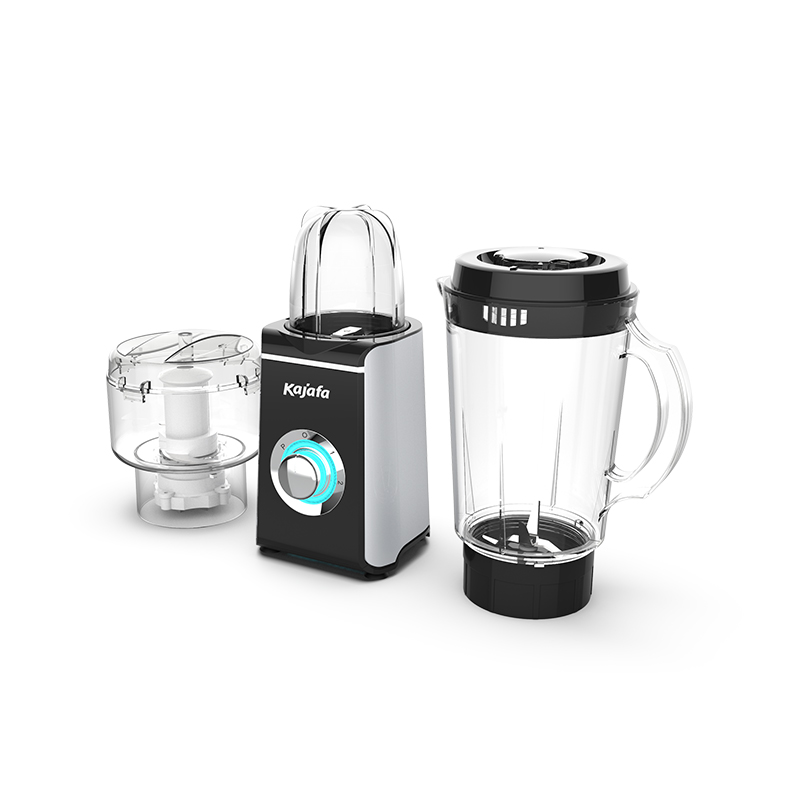 BL266ADE-3IN1 Essential 3 in 1 Personal Table Jug Blender, Smoothie Blender, frullatore con robot da cucina e tritacarne
