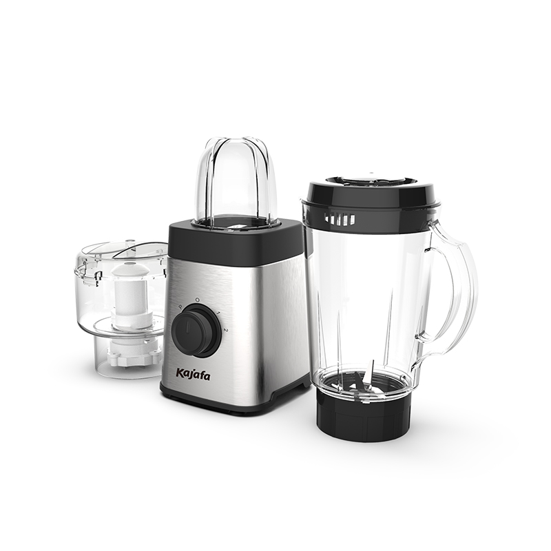BL360ADE-3IN1 Frullatori da tavolo personali 3 in 1, frullatore per frullati, frullatore con robot da cucina e smerigliatrice ， Colore spray