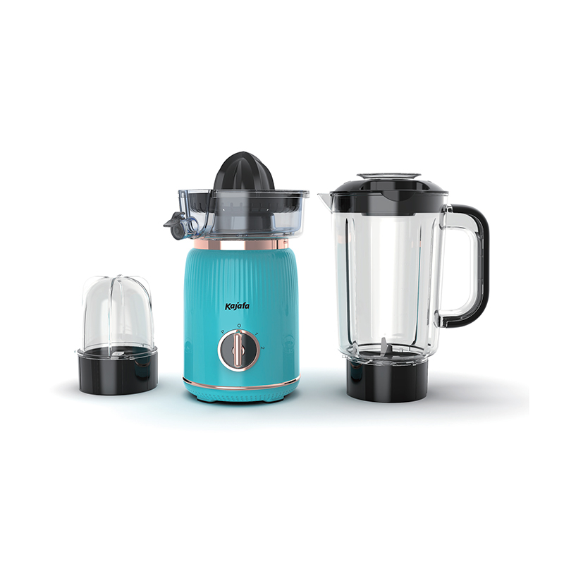 BL385ADG Frullatore a caraffa con lame in acciaio inossidabile da 1,0 l, macinacaffè, spremiagrumi, design retrò