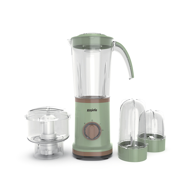 BL318ABCE-4IN1 Frullatori da tavolo personali 4 in 1, frullatore per frullati, frullatore con robot da cucina e tritacarne