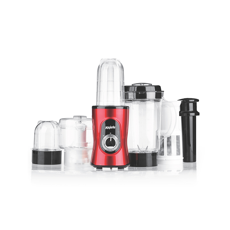 BL268ABCE-4IN1 Frullatori da tavolo personali 4 in 1, frullatore per frullati, frullatore con robot da cucina e smerigliatrice ， Mixer, colore spray