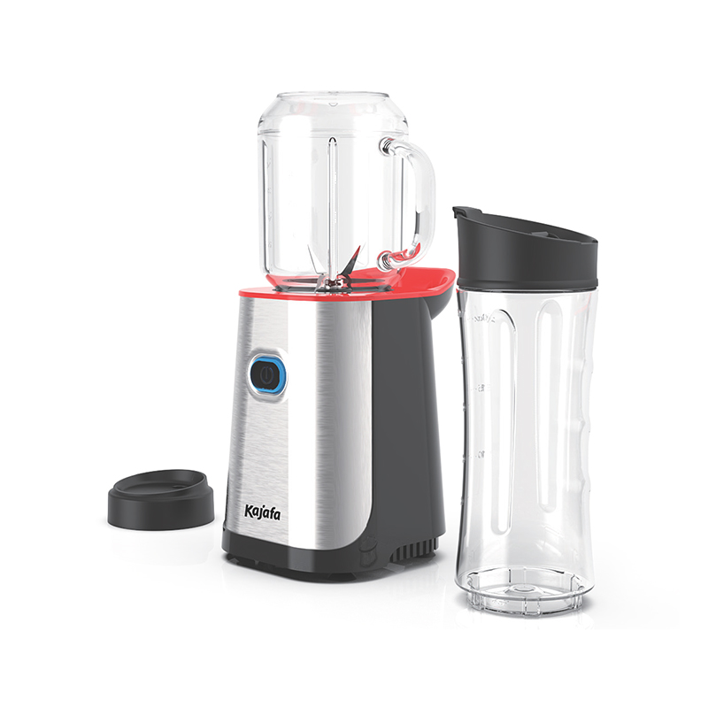 Frullatore per frullati BL509B-P4 con lame affilate, mini frullatore personale per frullati e frullati, frullatore per cucina con miscelazione, tazza da viaggio senza BPA e tazza Mason da 600 ml