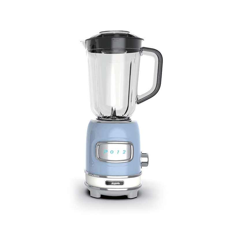 BL459B-P Blender Smoothie Maker, frullatore professionale da 1,0 l con caraffa da banco, 2 velocità regolabili e funzione a impulsi, per frullati, frappè, succhi di frutta e tritaghiaccio