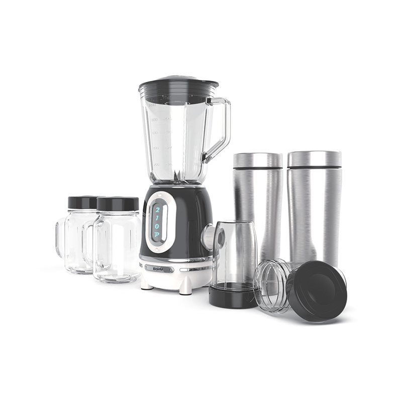 BL489AB-G Mini Blender Smoothie Makers, frullatore per frullati per la casa e la cucina con bottiglia di miscelazione multipla
